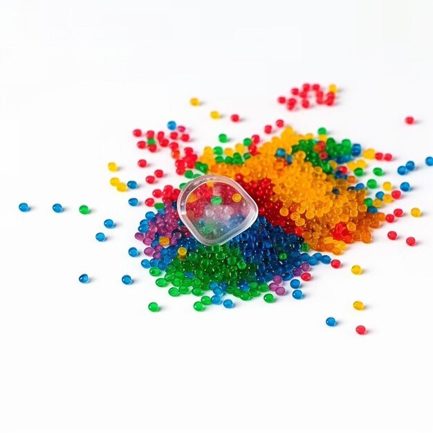 Plastic Pellets 015 - plastic granules